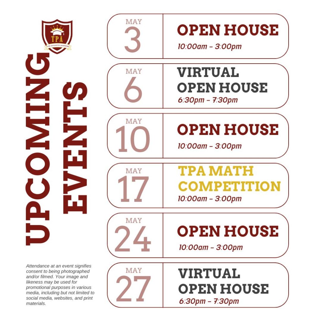 TPA Event Calendar